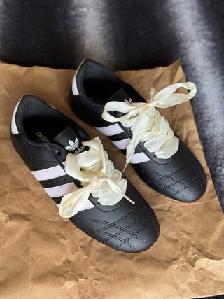 Adidas Taekwondo Lace - Black / Pale Pink Size 39