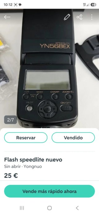 Flash Yongnuo YN568EX Speedlite