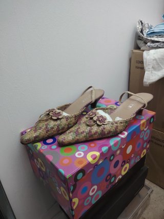 Zapatos de salón mujer tacón bajo