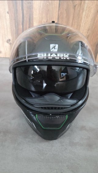 Casco Shark Skwal Flynn Talla M + Caja y Funda