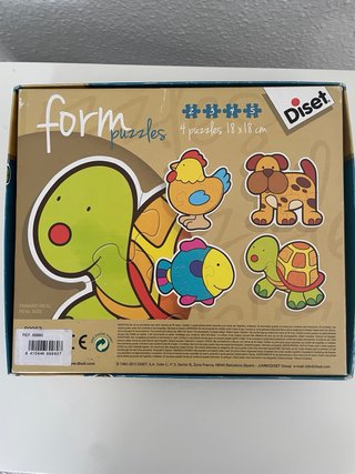 Puzzle Form Puzzles Tortuga +3