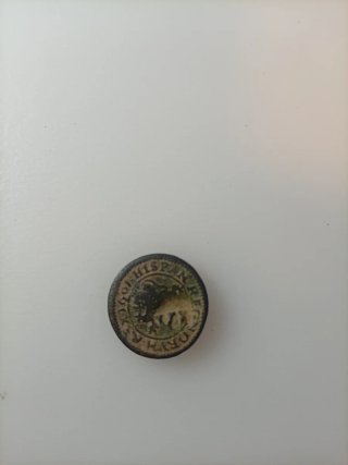 Moneda antigua coleccionable de España del 1601