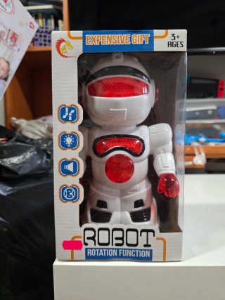 Robot Juguete con Luces y Sonido