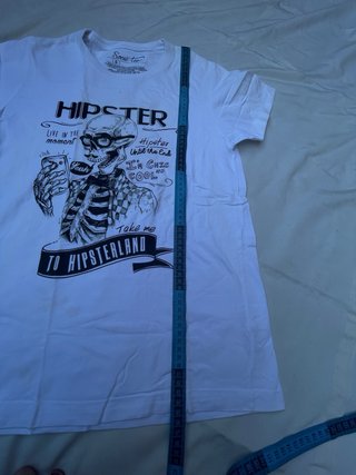 Camiseta Sove the Calavera Hipster Talla S