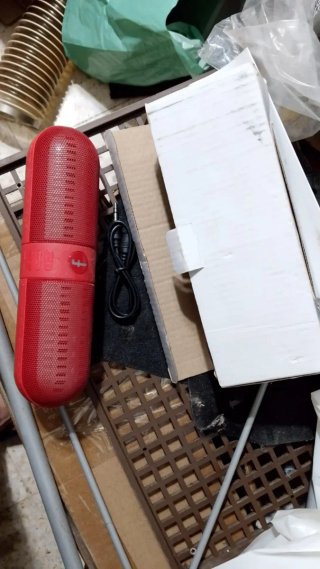 Altavoz Bluetooth Rojo