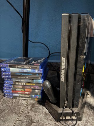 Ps4 Pro Negra Edicion Star Wars