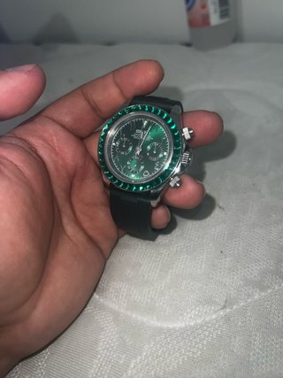 Seiko Mod Daytona Cuarzo Verde