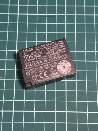 Batería Leica BP-DC12 Li-ion 1200mAh LEER DESCRIP