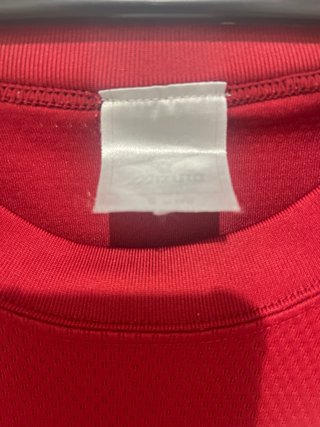 Camiseta deportiva MIZUNO Talla S Roja