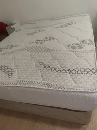 Particular - Canapé 150cm con colchón. Usado 6 mes