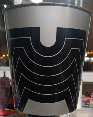 Papelera Vintage Simel - Made in Spain,op Art