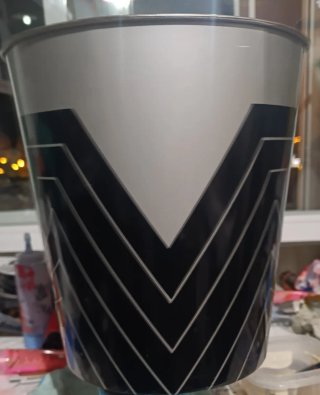 Papelera Vintage Simel - Made in Spain,op Art