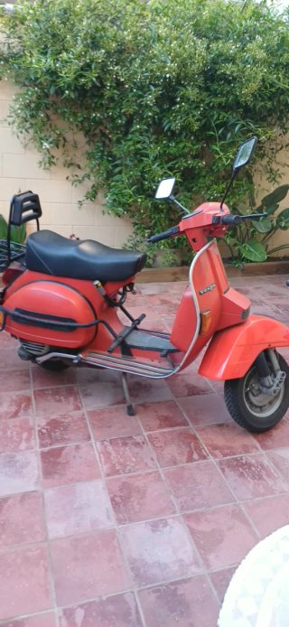 Vespa 200 Iris Roja - Recién Puesta a Punto