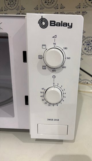 Microondas Balay Blanco 3WGB2018