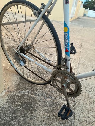 Bicicleta de carretera antigua