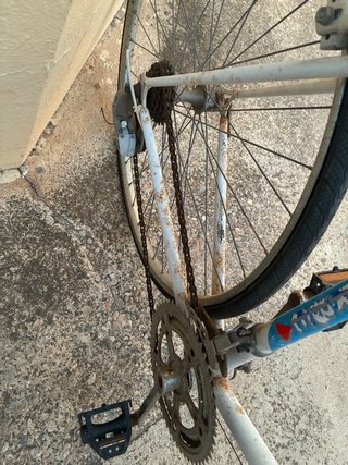 Bicicleta de carretera antigua