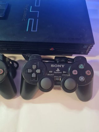 Pacchetto Completo PS2 Fat Nera (Playstation 2)