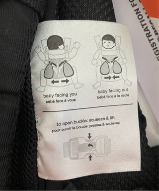 Portabebés Ergobaby Black NUEVO