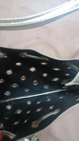 Borsa Zara argento con pochette