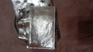 Borsa Zara argento con pochette