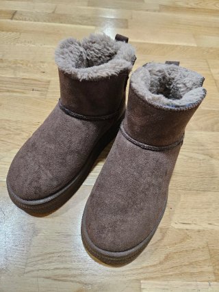 Botas de nieve GDUD plataforma peluche talla 37