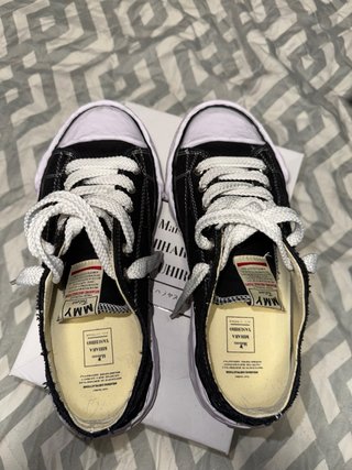 Maison Mihara Yasuhiro Zapatillas Negras Blancas
