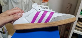 Adidas Samba OG Rosa y Blanco