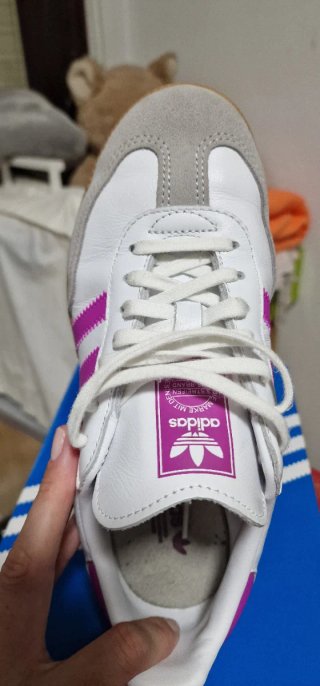 Adidas Samba OG Rosa y Blanco