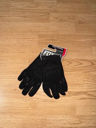 Guantes Fox Dirtpaw Motocross Negros