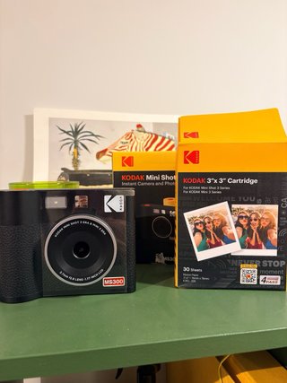 Kodak Mini Shot 3 Era Cámara Instantánea Negra