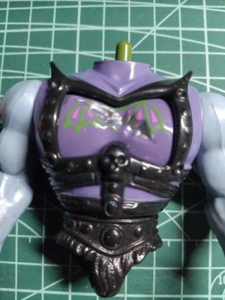 Skeletor Battle Armor Vintage Partes