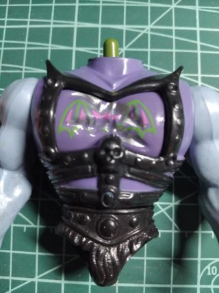 Skeletor Battle Armor Vintage Partes