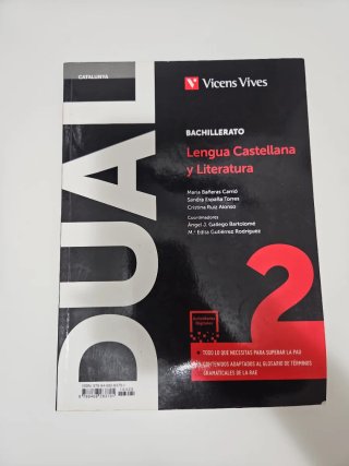 Castellano dual 2 Bachillerato 2 libros