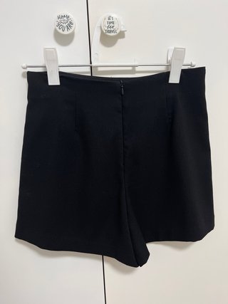 Falda pantalón negra
