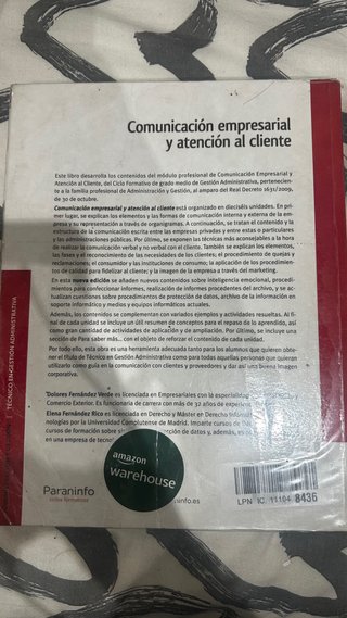 Libro atención al cliente 1ºGM