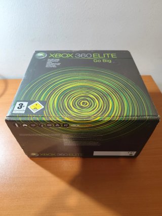 Caja Xbox 360 Elite Go Big Completa+mando no proba