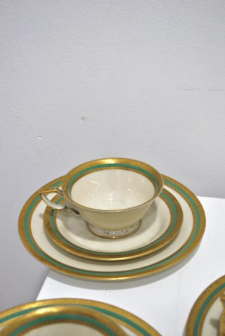Antiguo juego de café Bavaria 37 piezas