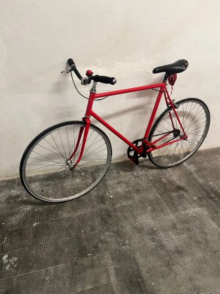 Bicicleta Fixie Roja
