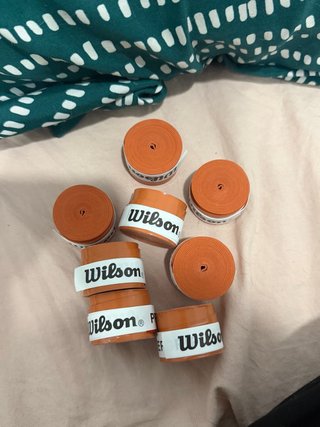 Lote 8 Overgrips Wilson Marrones