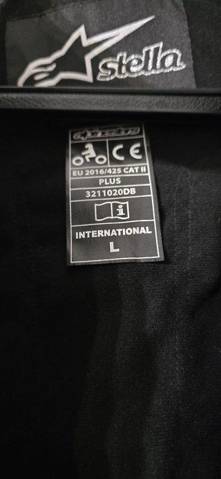 Chaqueta Alpinestars Stella Talla L Negra