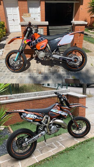 KTM EXC 125 SUPERMOTARD
