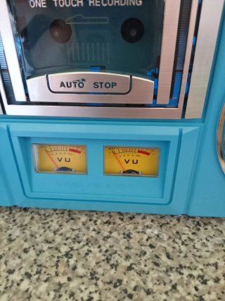 Radio Cassette Vintage Azul