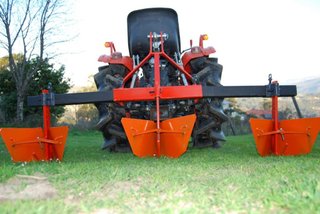 Triángulo enganche rápido tractor