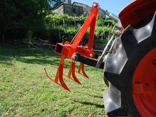 Triángulo enganche rápido tractor