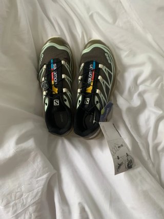 Zapatillas Salomon XT6 Marrón/Verde Oliva