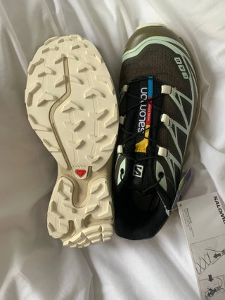 Zapatillas Salomon XT6 Marrón/Verde Oliva