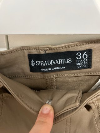 Pantalones marrones de talle alto