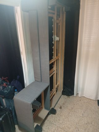 Sofá Chaise Longue Gris 3 Plazas