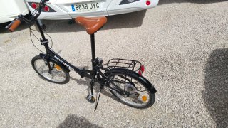 Bicicleta Plegable Moma Negra