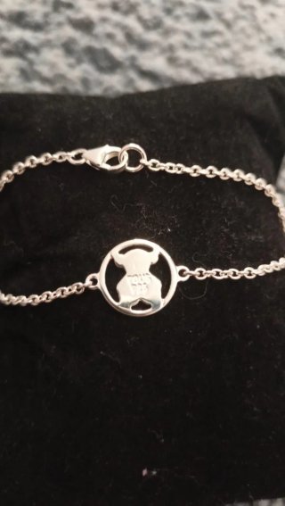 Pulsera Tous Oso Plata recién pulida en Tous,